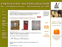 Tablet Screenshot of handelshauser.net